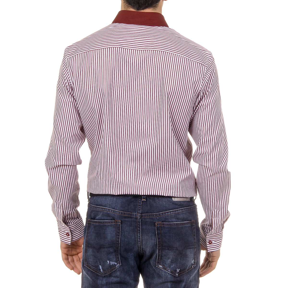 Ufford & Suffolk Polo Club Camisa Hombre USC01 A3 BURDEOS
