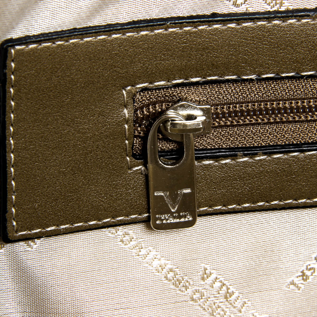 Bolso de mano para hombre V 1969 Italia marrón EVAN