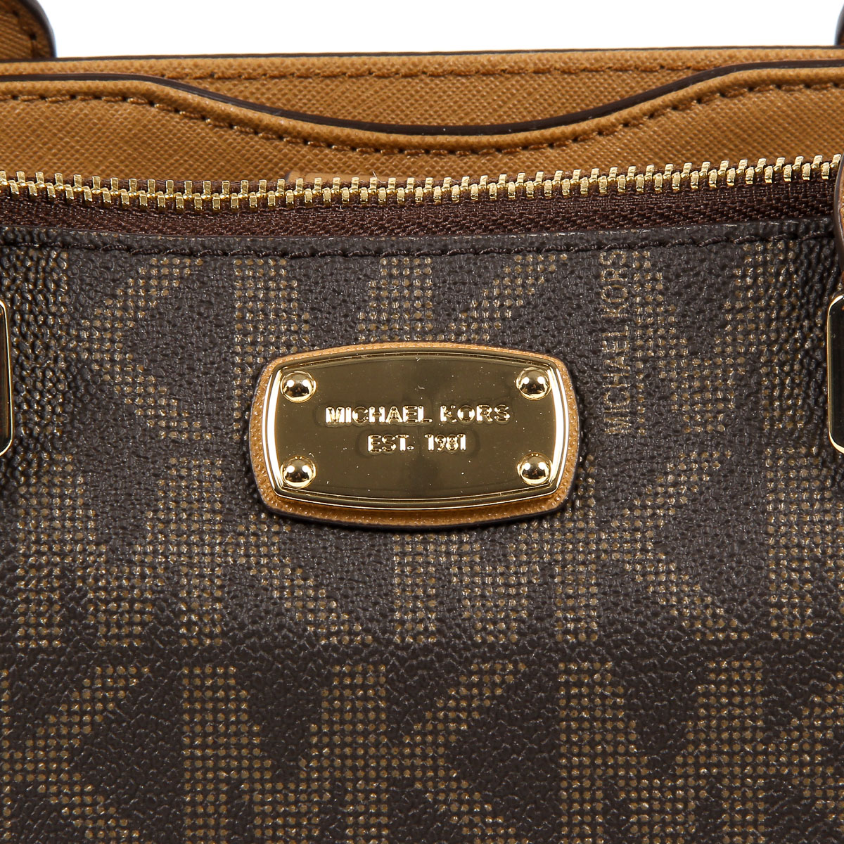 Michael Kors Womens Handbag KELLEN 35S7GSOS2B BRN ACORN