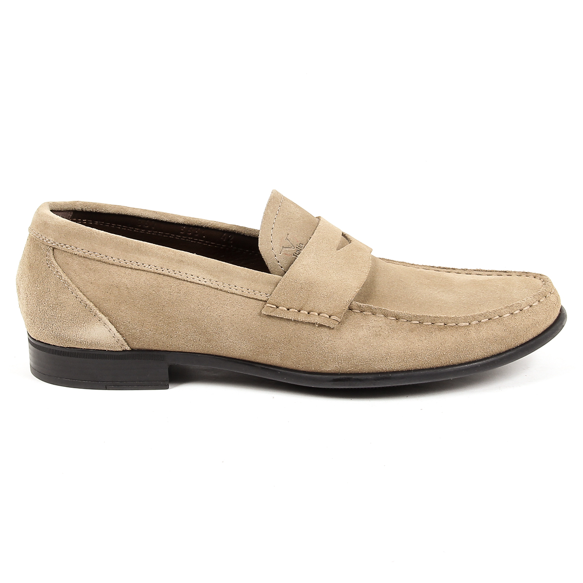 Mocasín para hombre V 1969 Italia Beige LEONARDO