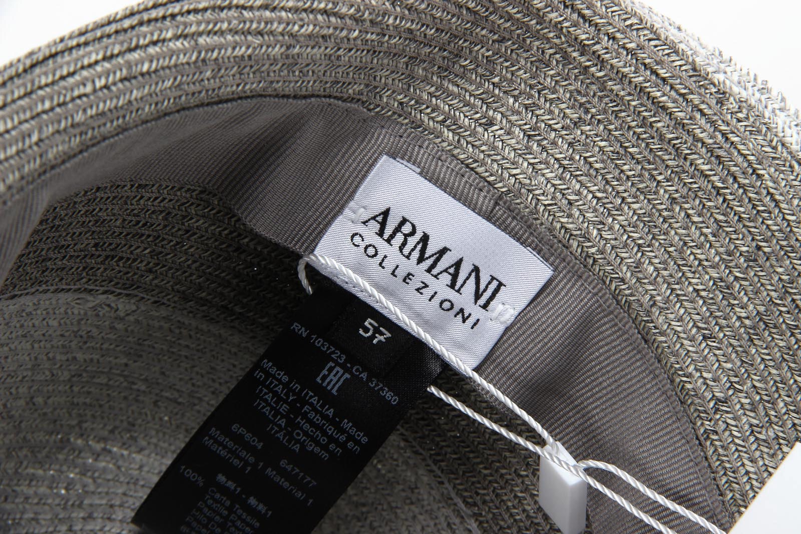 Sombrero de hombre Armani Collezioni 647177 6P604 ​​00041