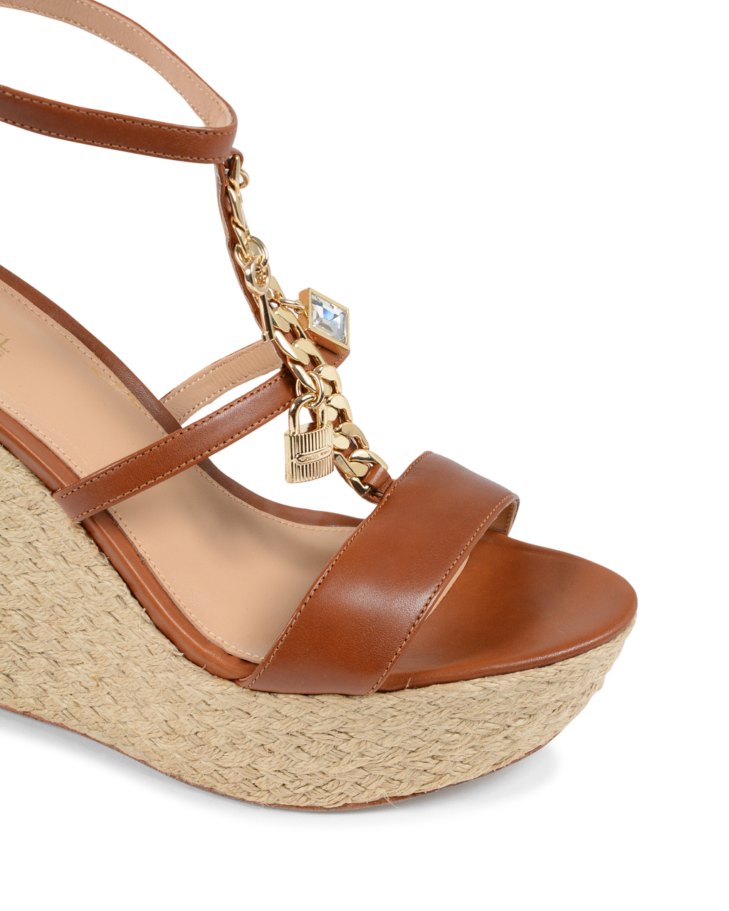Sandalias de cuña Michael Kors para mujer, color marrón SUKI