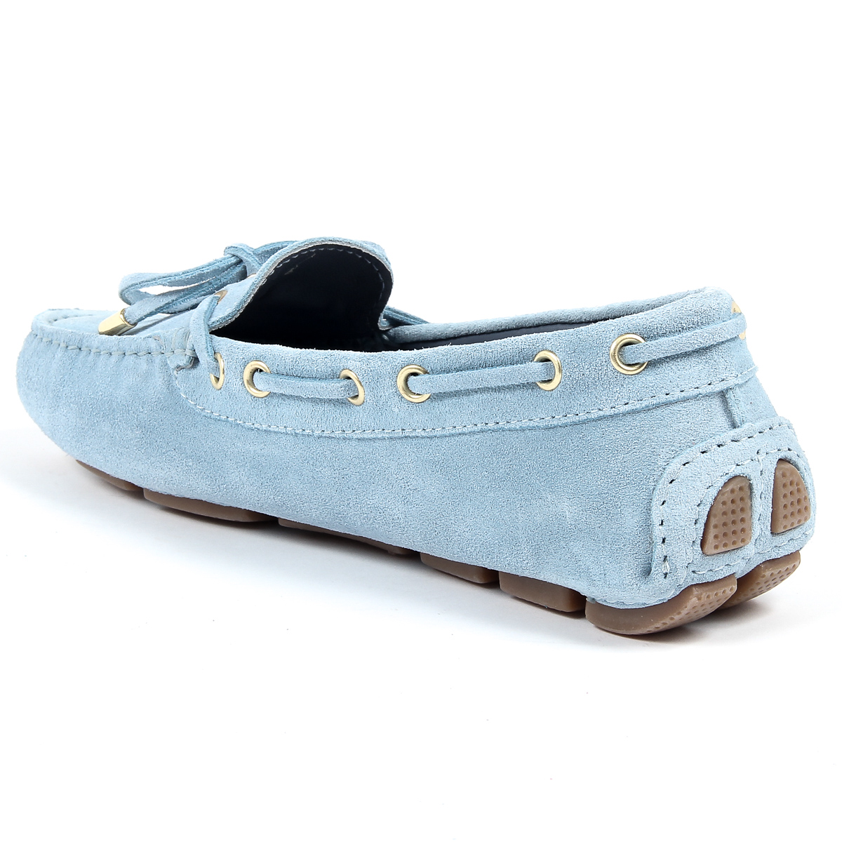 Andrew Charles Mocasín para mujer Azul Claro SUNDAY