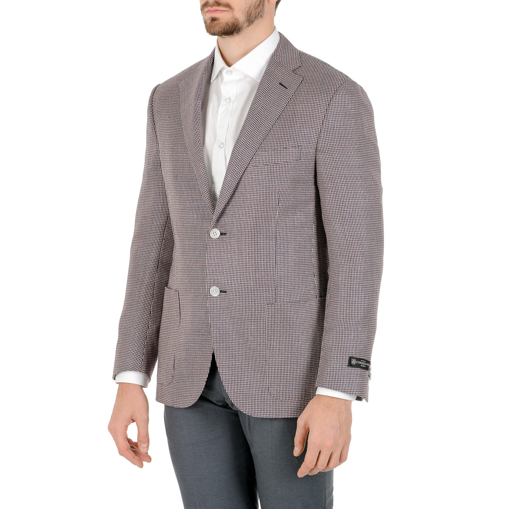 Corneliani Mens Jacket Long Sleeves Grey
