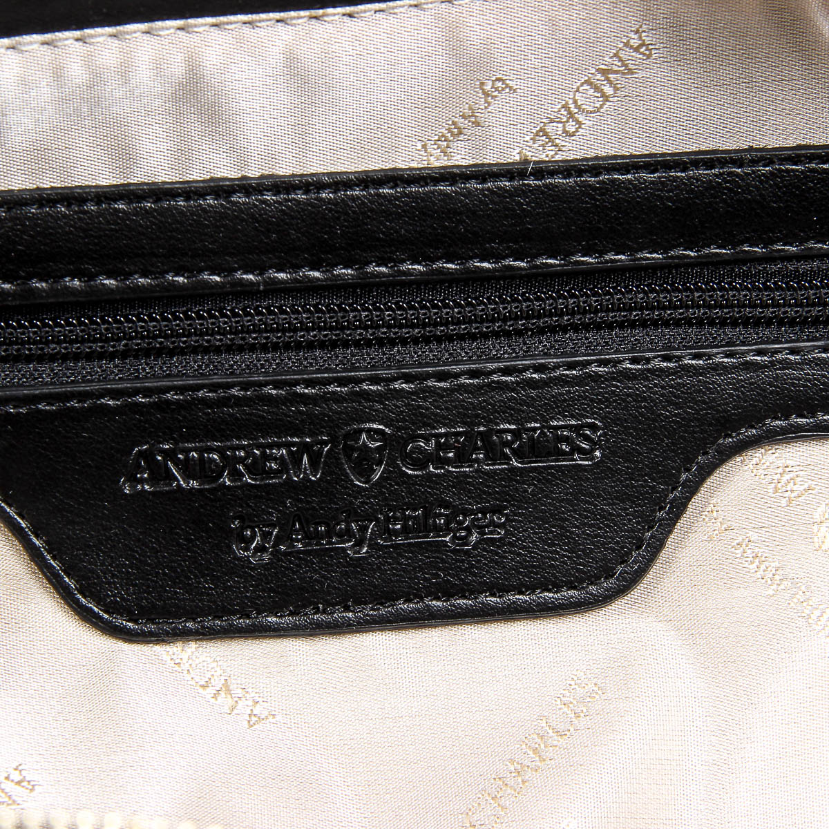 Bolso de mano para mujer Andrew Charles negro LILLI