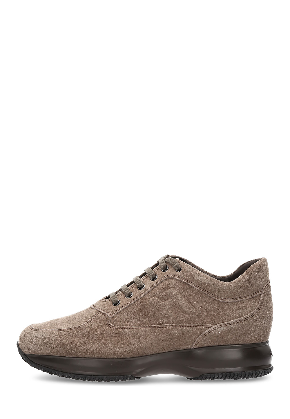 Hogan Mens Sneaker Beige Interactive HXM00N09042AA6D9993