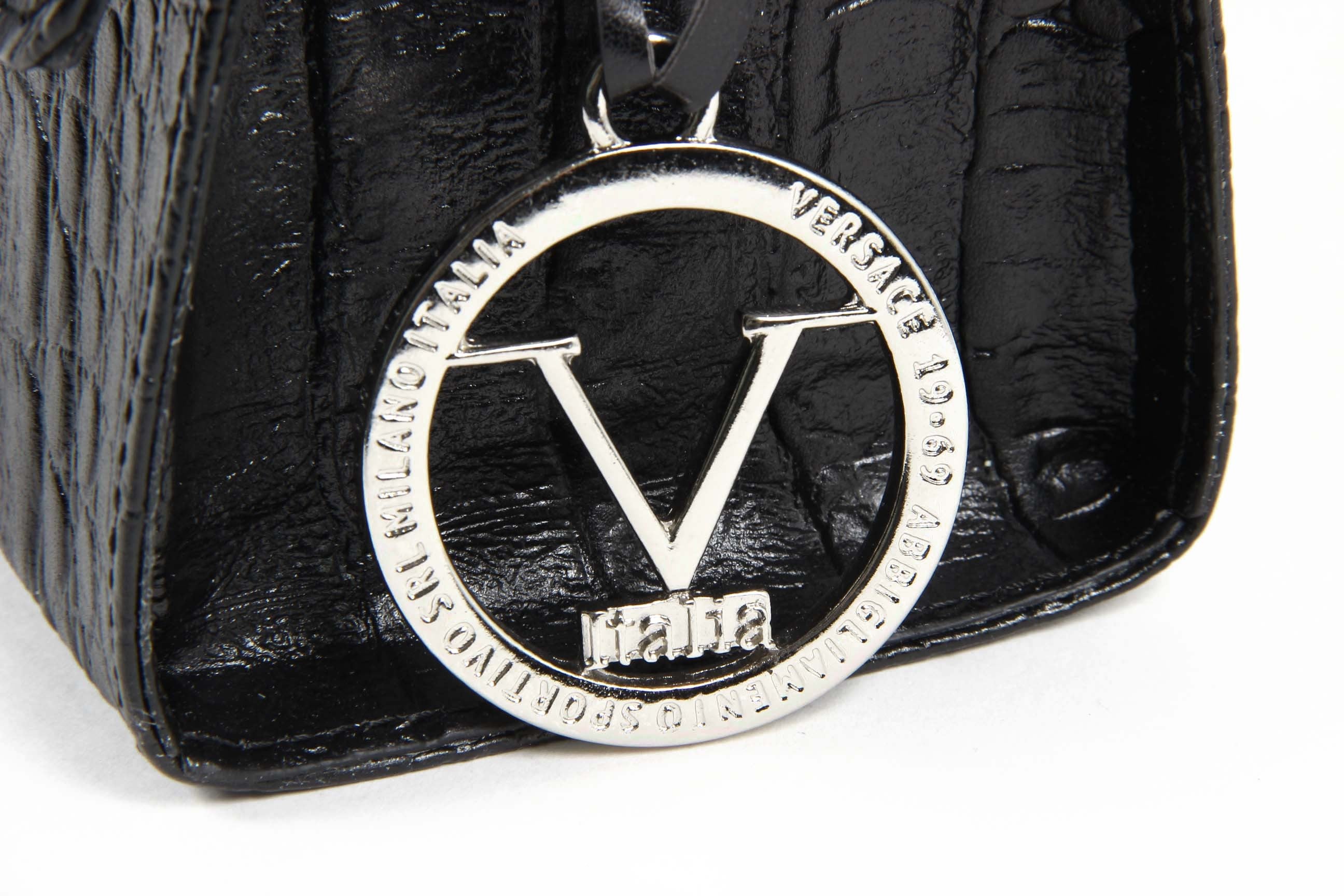 Bolso Mujer V 1969 Italia ARC04 PELAGIA COCCO NERO