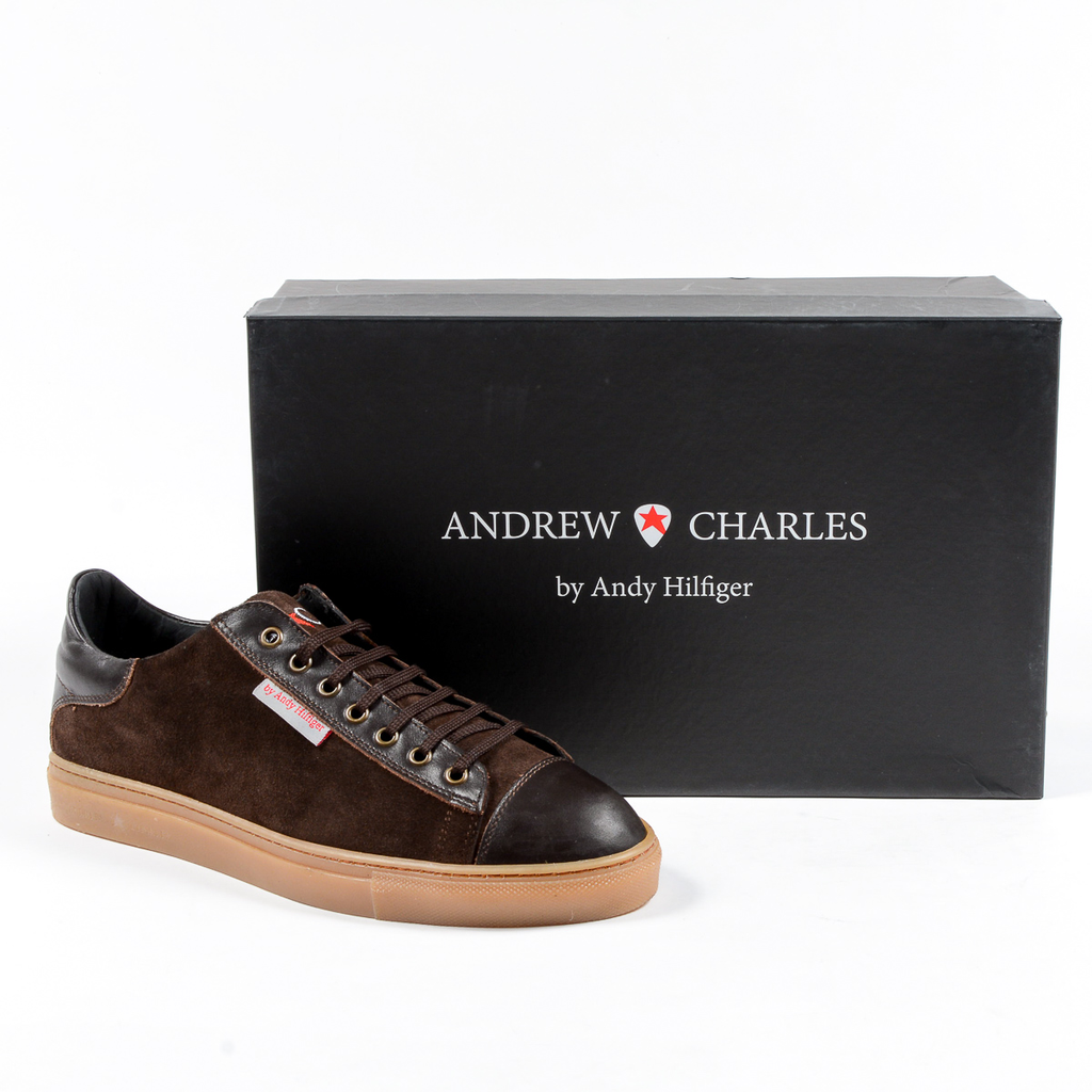 Andrew Charles Mens Sneaker Brown TOM