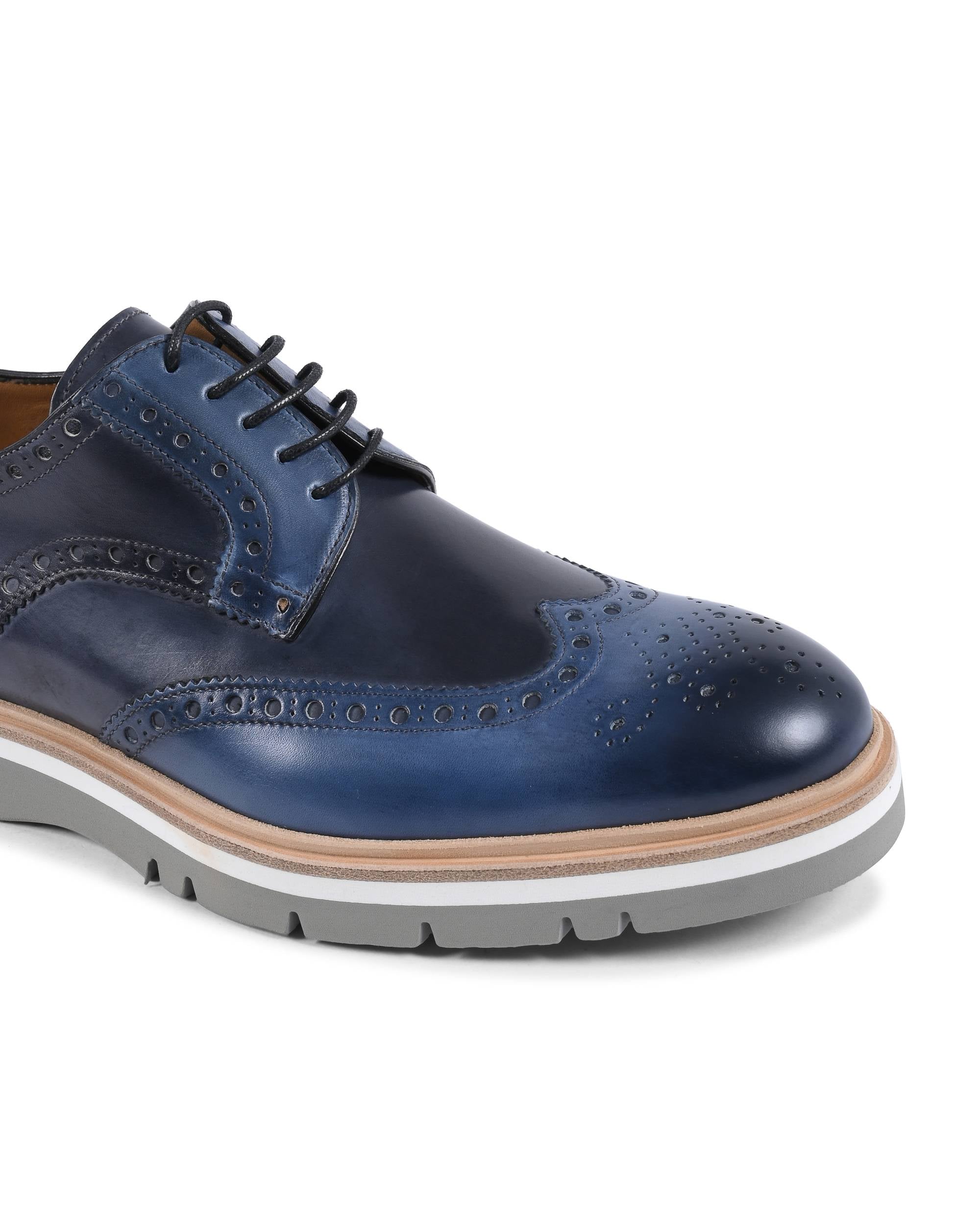 Zapatos brogue para hombre Dee Ocleppo EB131 VIT VELA LUC NICOL
