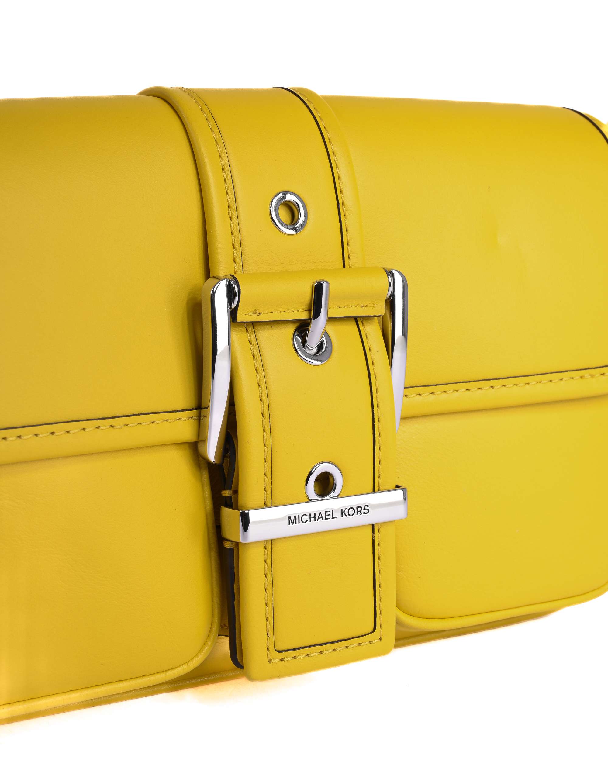 Bolso de mano Michael Kors para mujer 30S4SBAL2L AMARILLO MARGARITA BRILLANTE