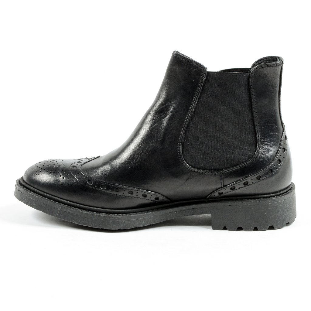 Andrew Charles Mens Ankle Boot Black BOB