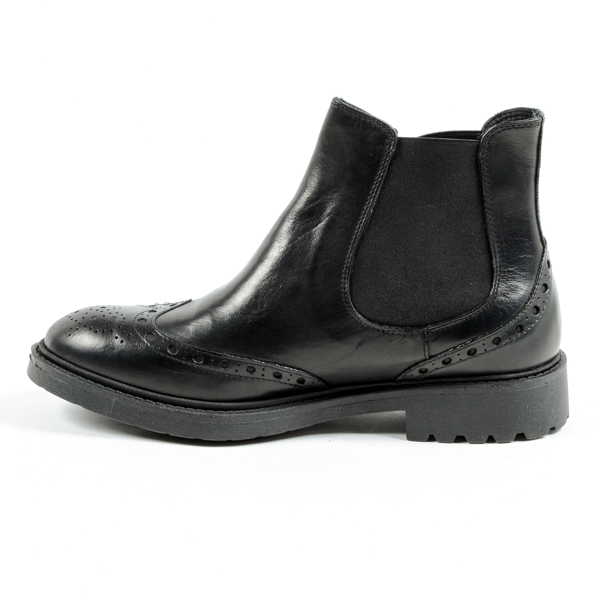 Andrew Charles Mens Ankle Boot Black BOB