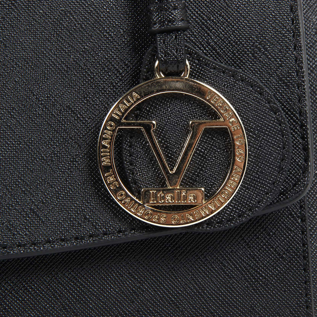 Bolso de mano para mujer V 1969 Italia VE09 NEGRO