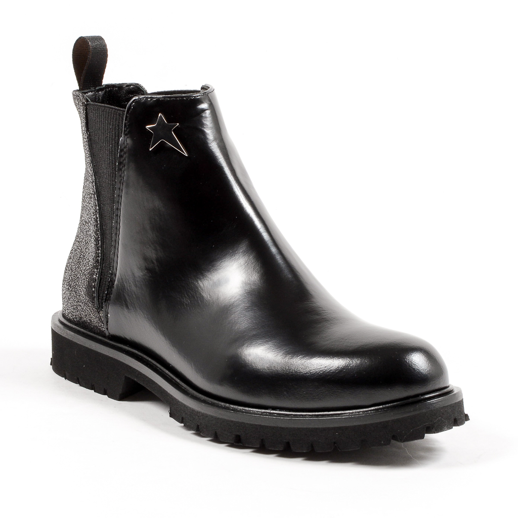 Andrew Charles Womens Ankle Boot Black CHRISTINA