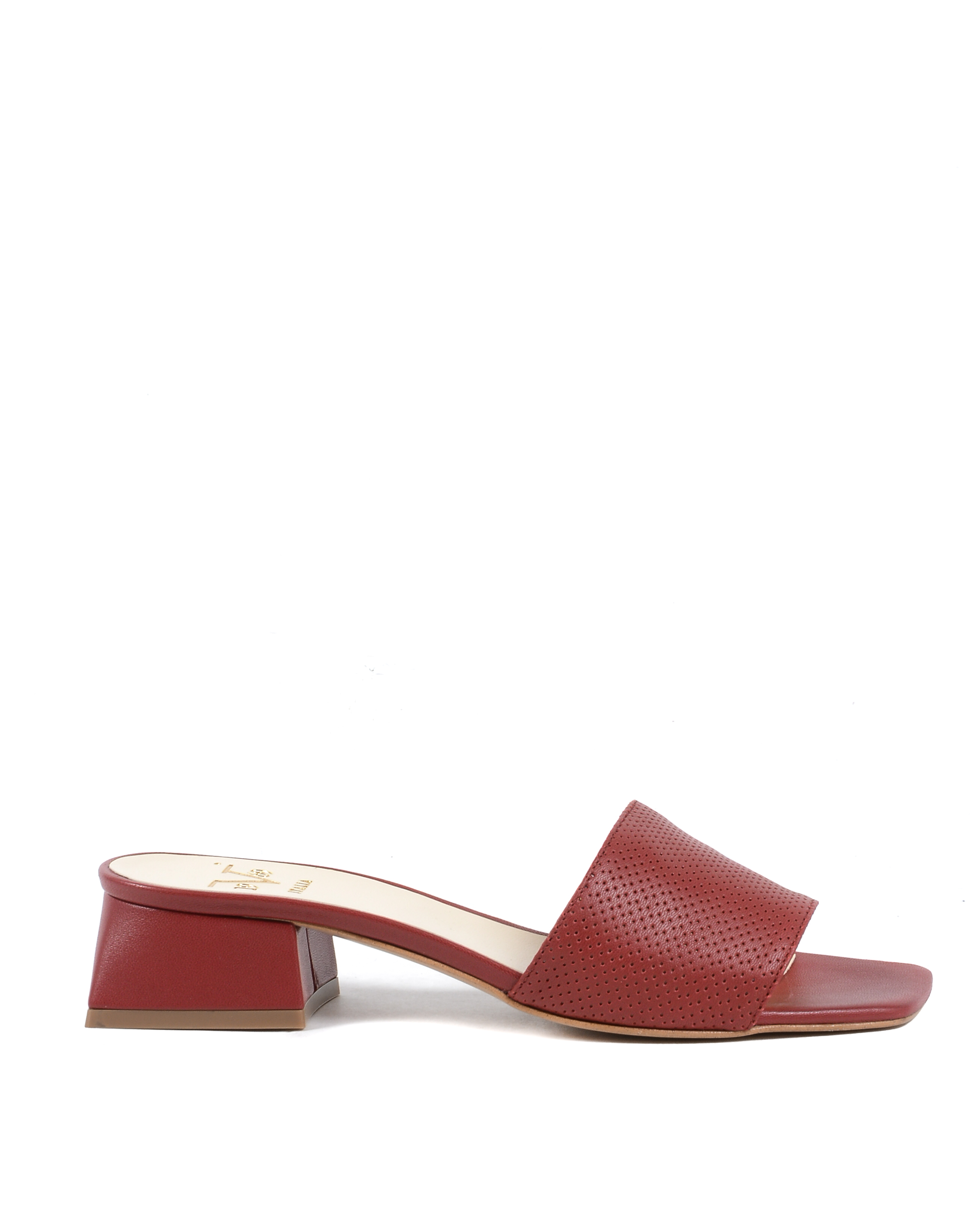 19V69 Italia Sandalia Mujer LamÃ¨ Rojo 4909 TRAF ROSSO FRAGOLA