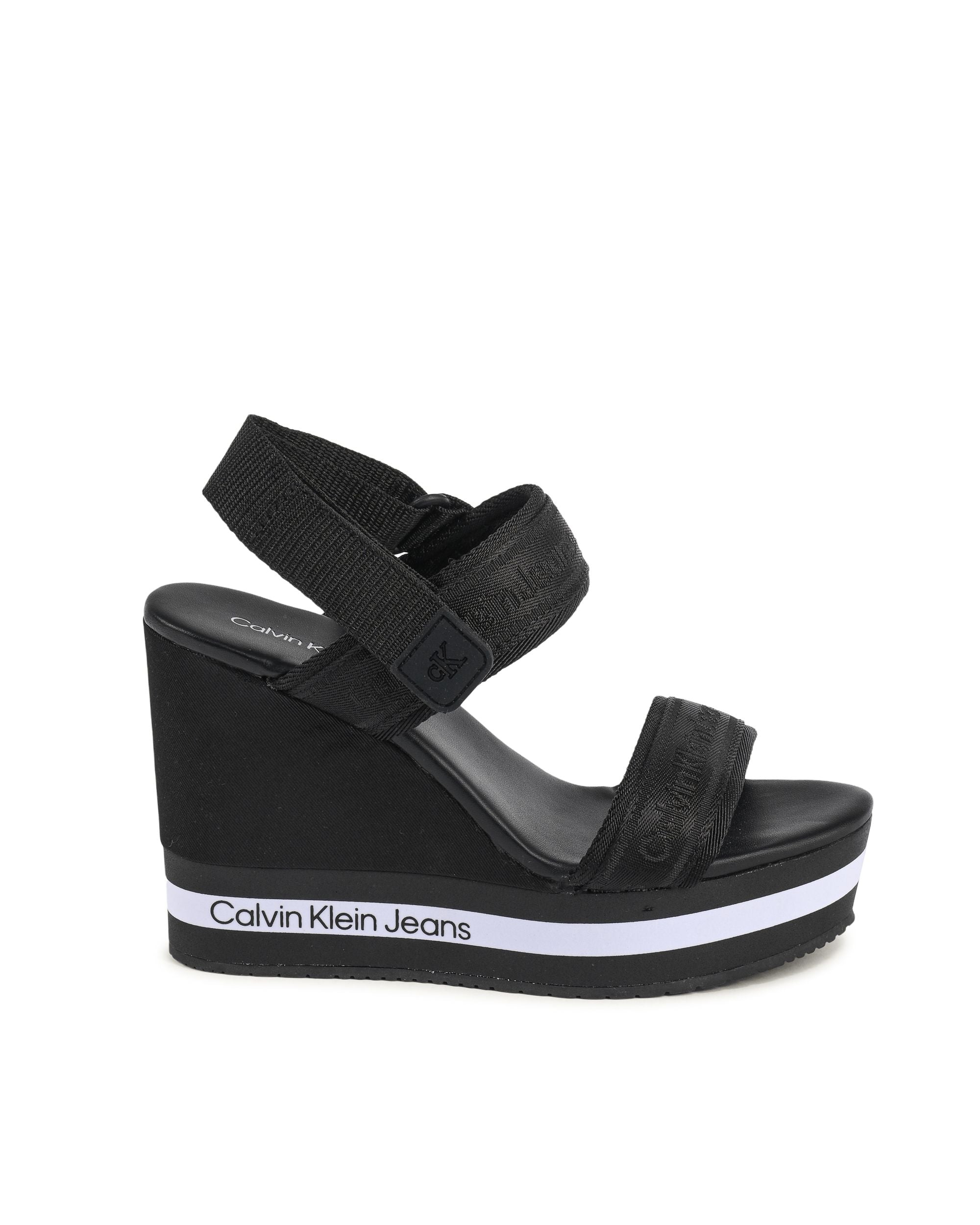 Sandalias Calvin Klein para mujer negras YW0YW00572BDS
