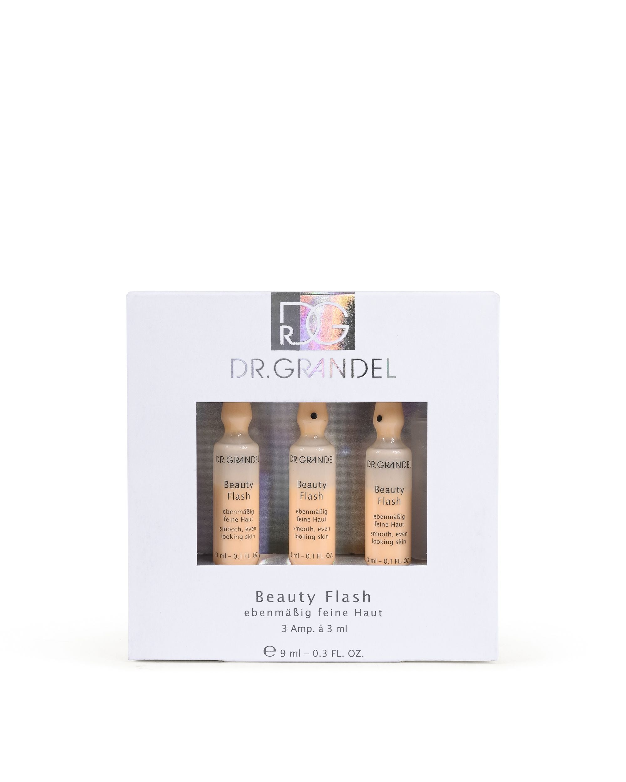 Ampollas Flash Dr Grandel Beauty 3x3 ml