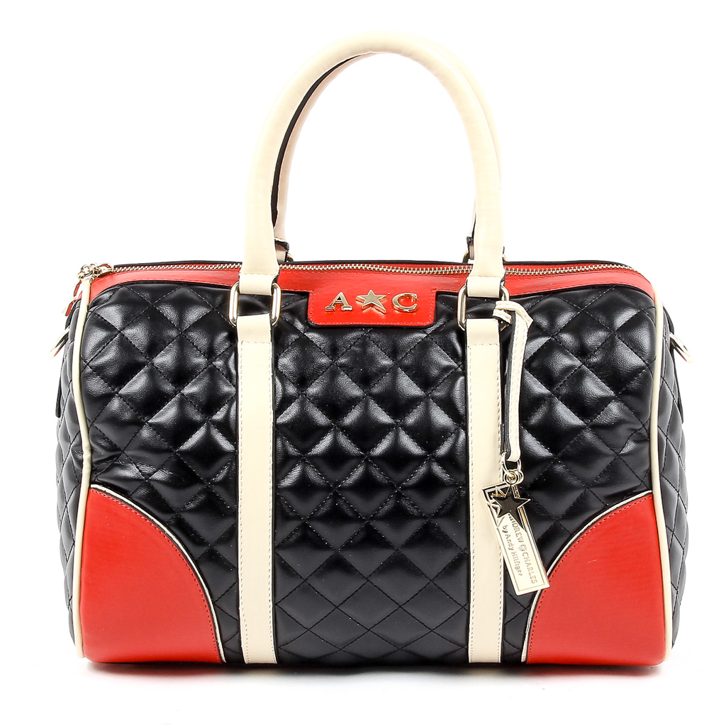 Andrew Charles Womens Handbag Black ABBIE
