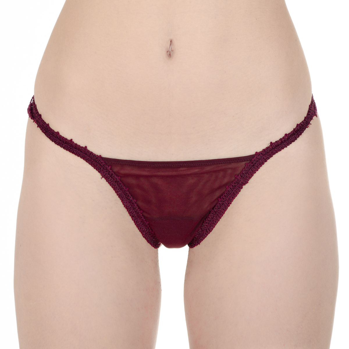 Top La Perla Mujer Slip Burdeos