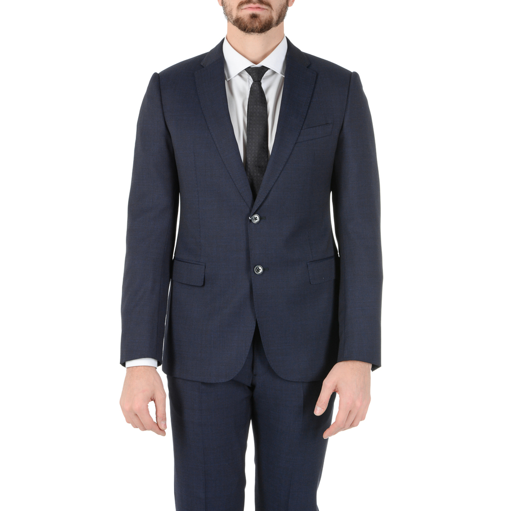 Armani Collezioni Mens Suit Dark Blue