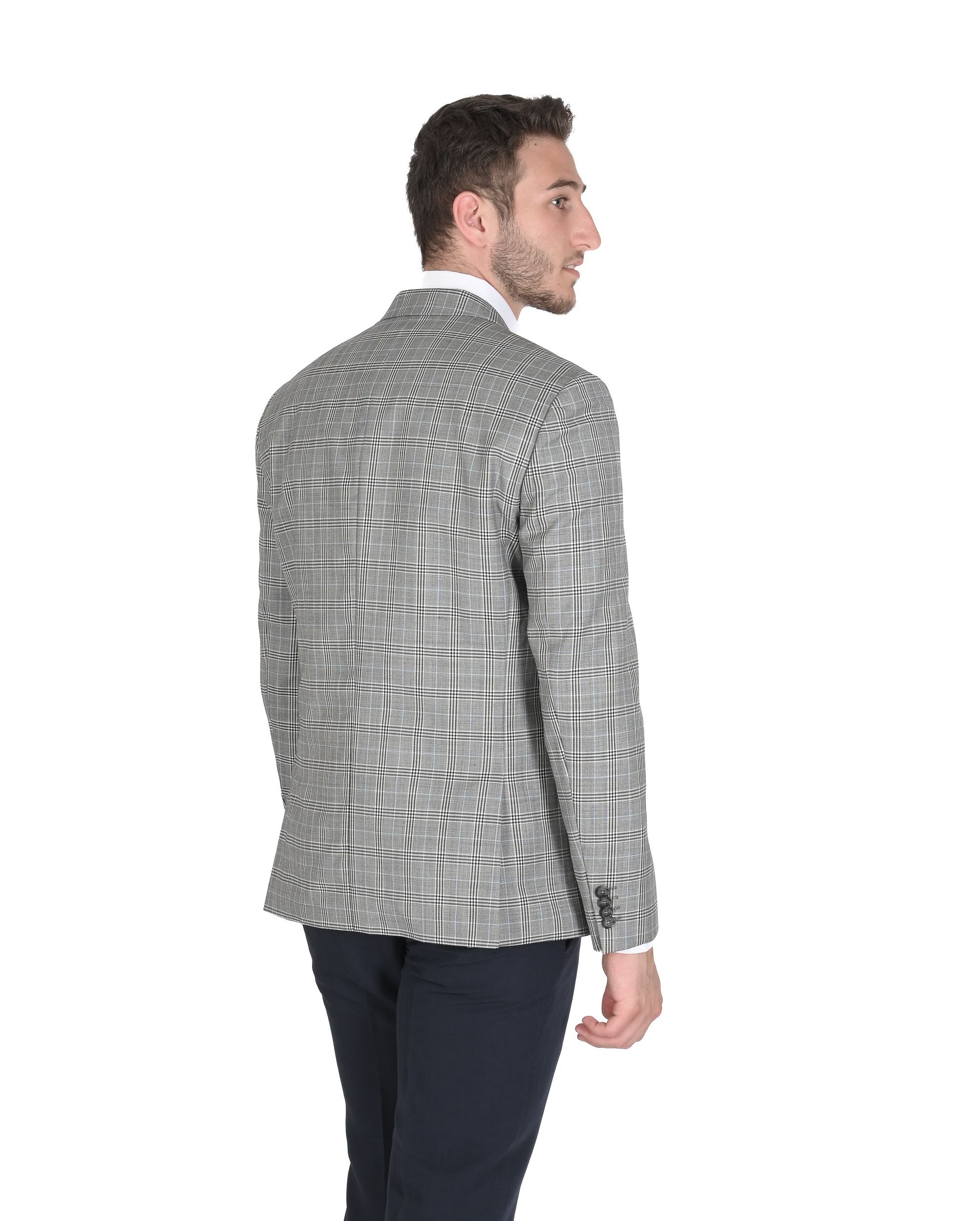 Calvin Klein Mens Blazer Grey K10K103285035