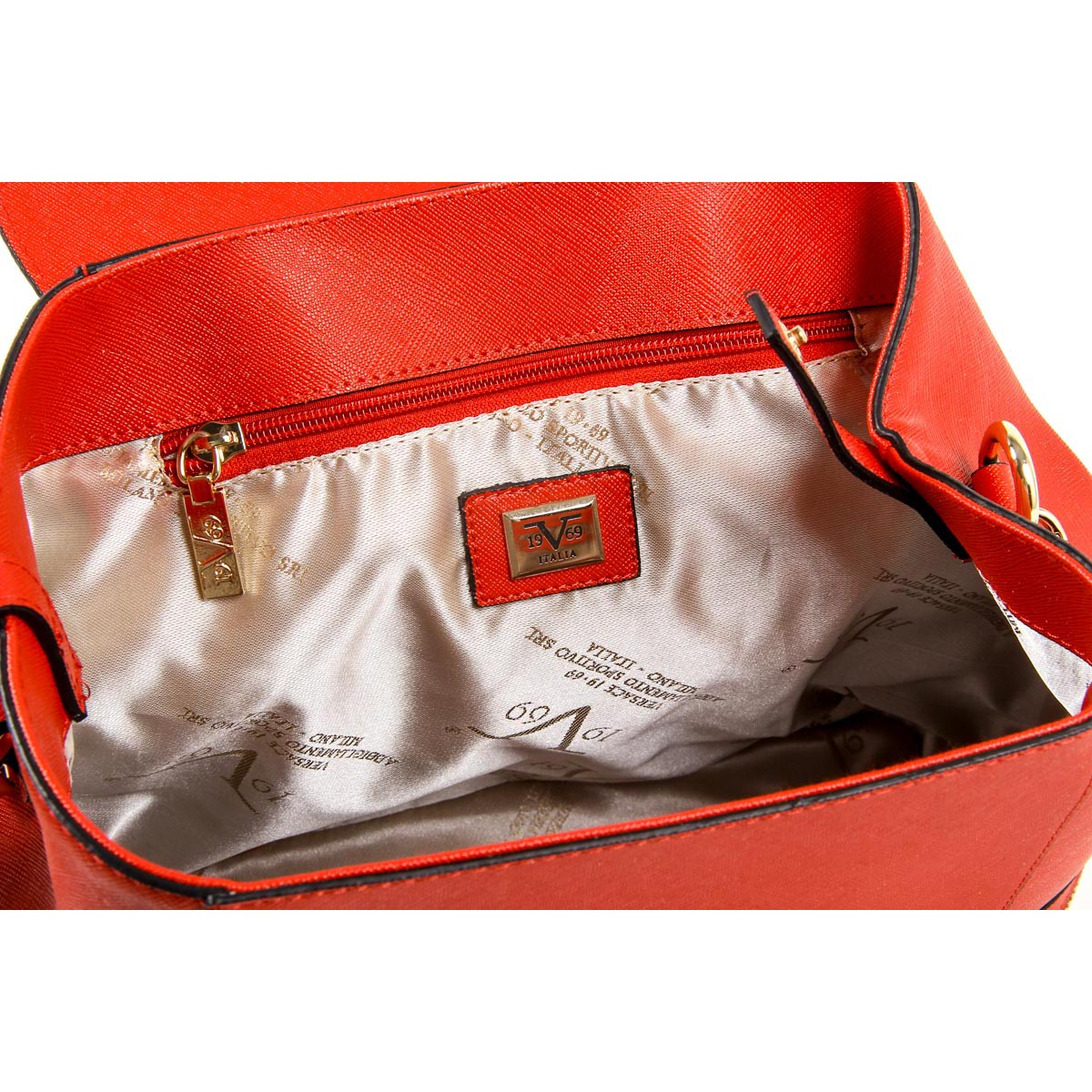Bolso de mano para mujer V 1969 Italia V1969004 ROJO