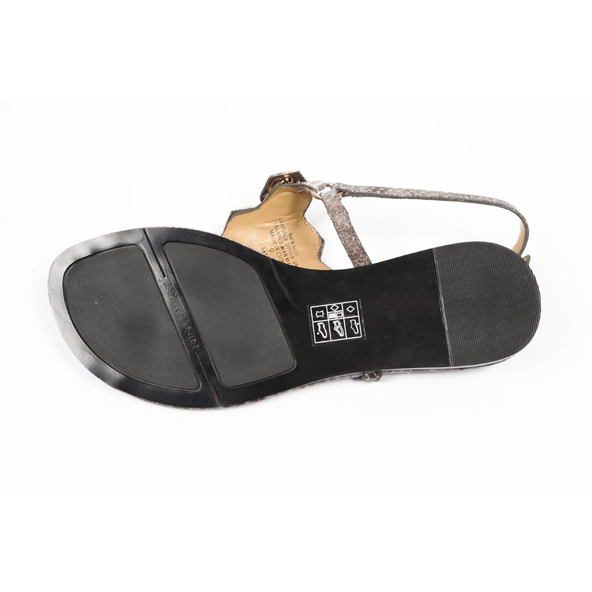 Sandalias planas con tira trasera para mujer Nine West NWWALID MARRÓN MULTICOLOR