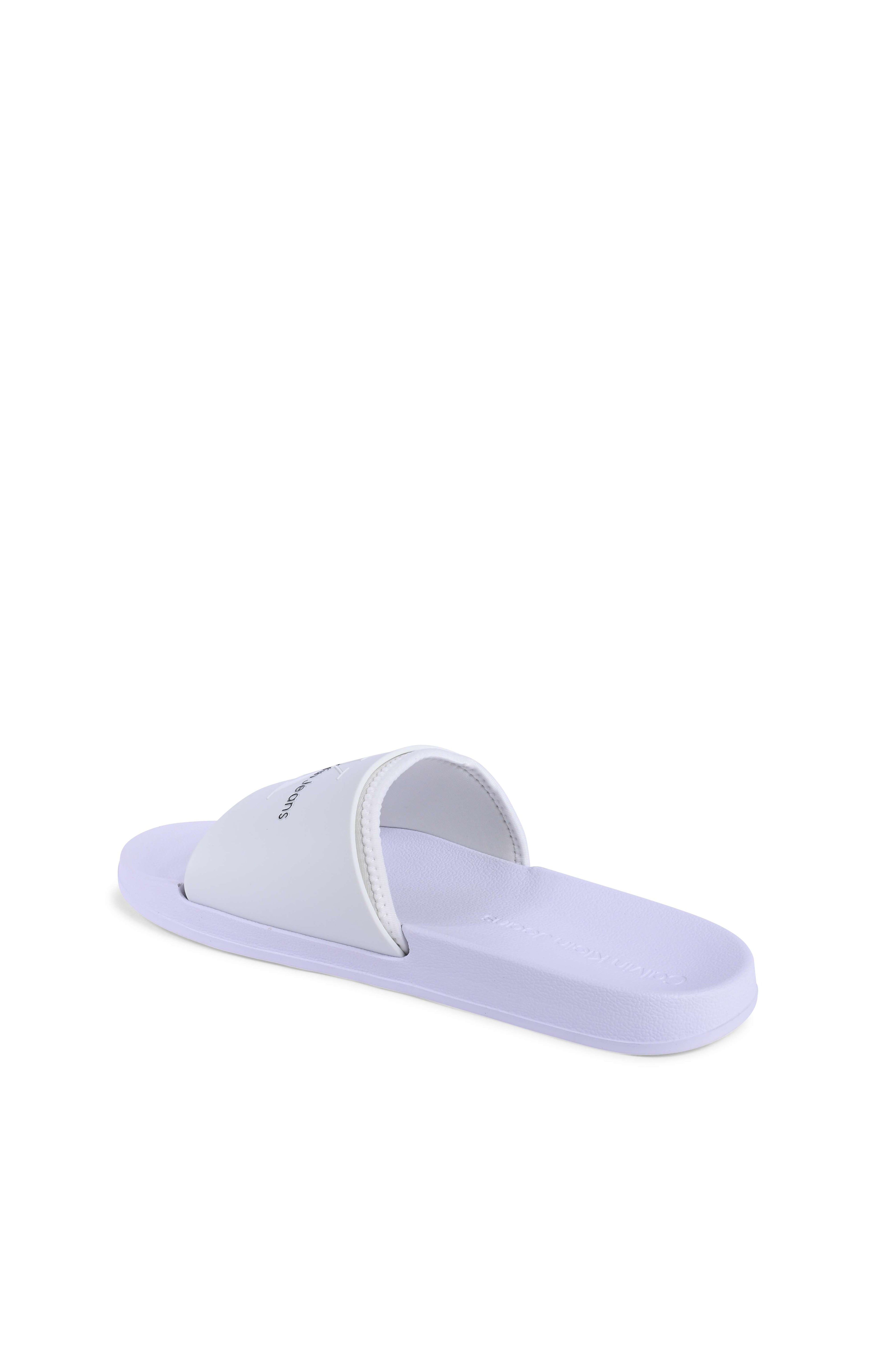 Chanclas Calvin Klein para hombre blancas YM0YM00361YBR