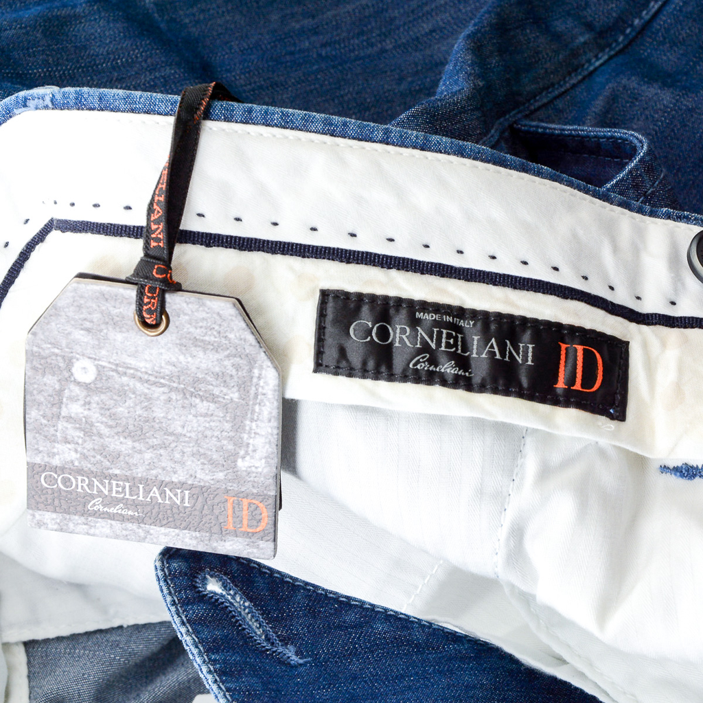 Pantalones Corneliani para hombre azules
