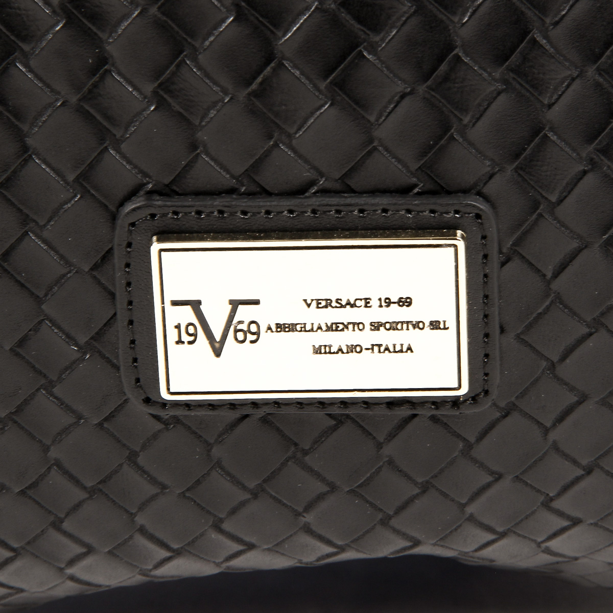 Bolso de hombro para hombre V 1969 Italia V1969017B NEGRO