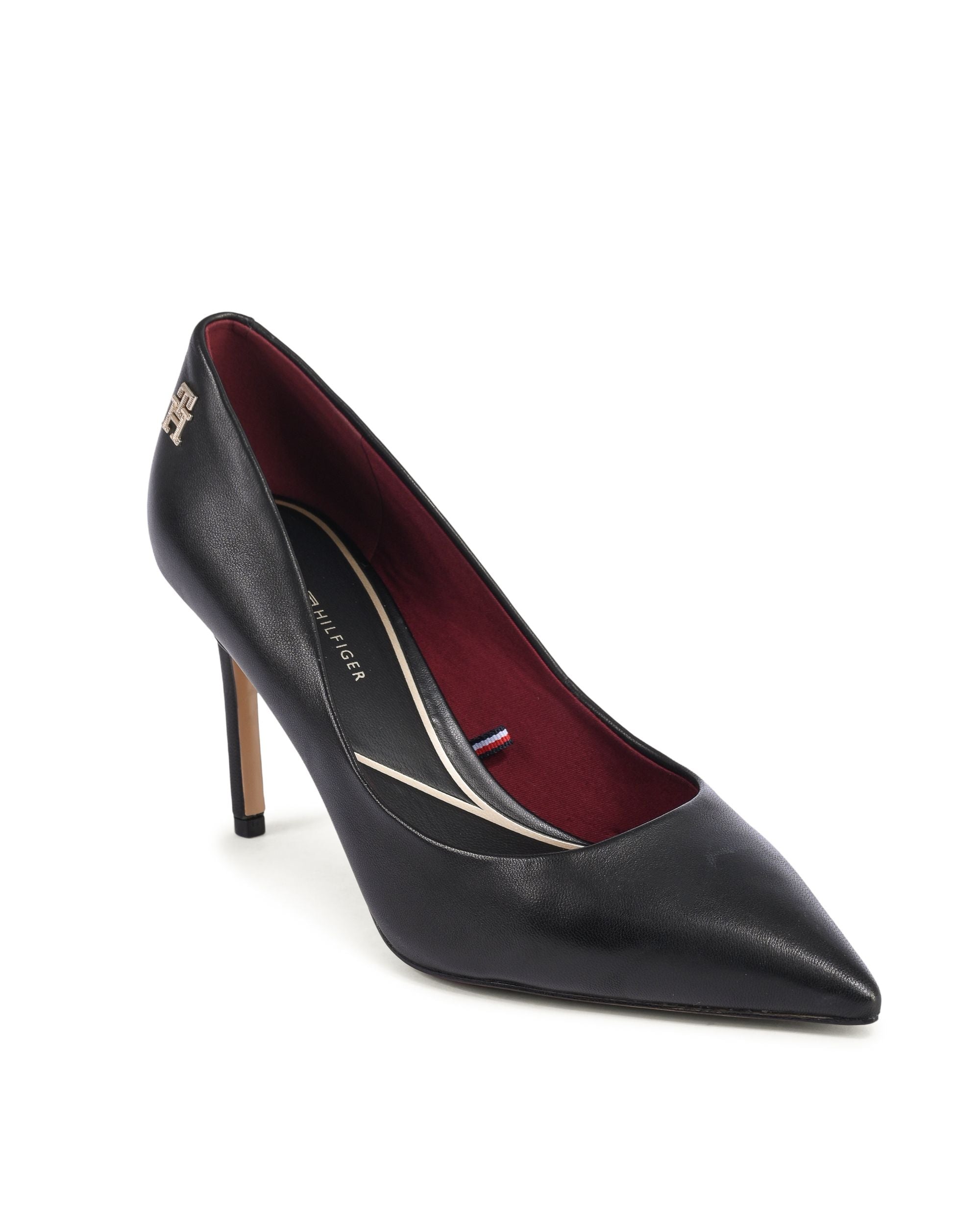 Zapatos de salón Tommy Hilfiger para mujer, color negro, FW0FW07533BDS