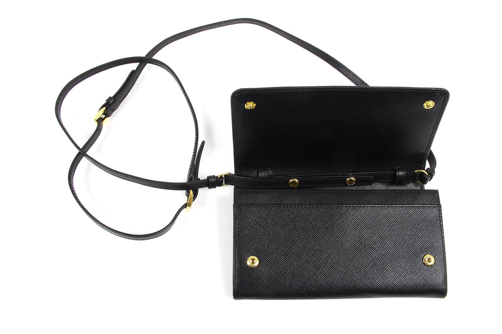 Bolso de mano Prada 1MT437 Nero Saffiano Metal