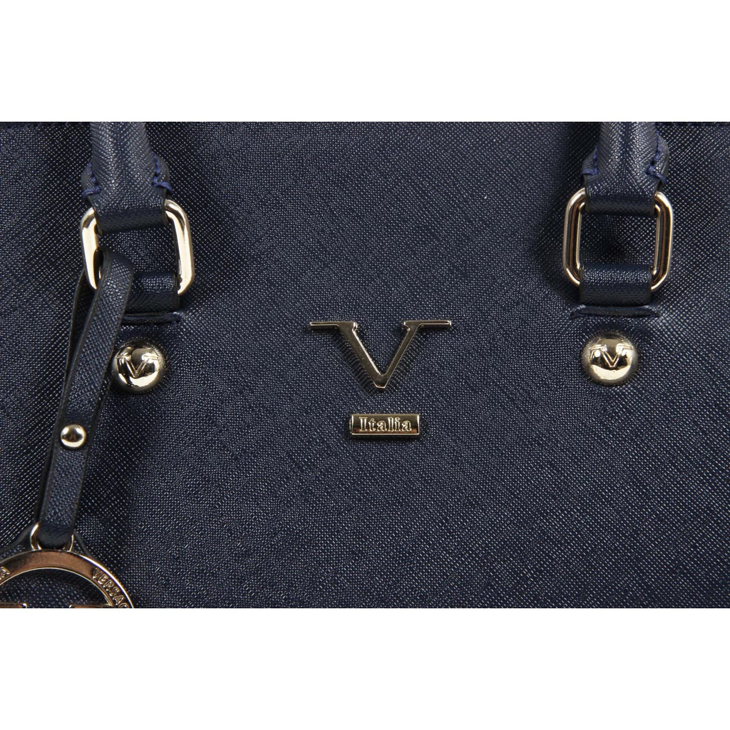 Bolso de mano para mujer V 1969 Italia VE07 AZUL MARINO