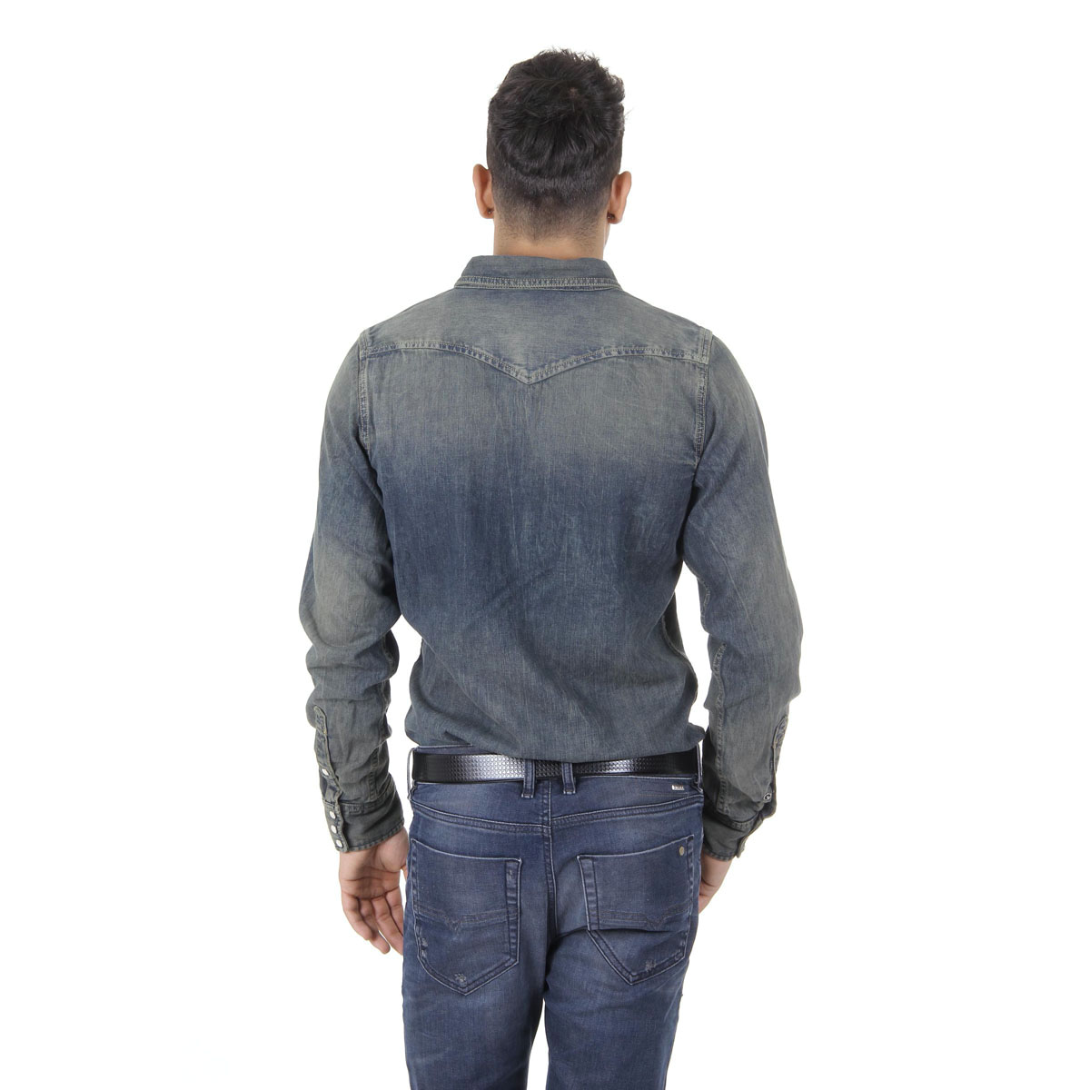 Diesel Mens Shirt Long Sleeves 00SD24 0IAEU 01 NEW-SONORA