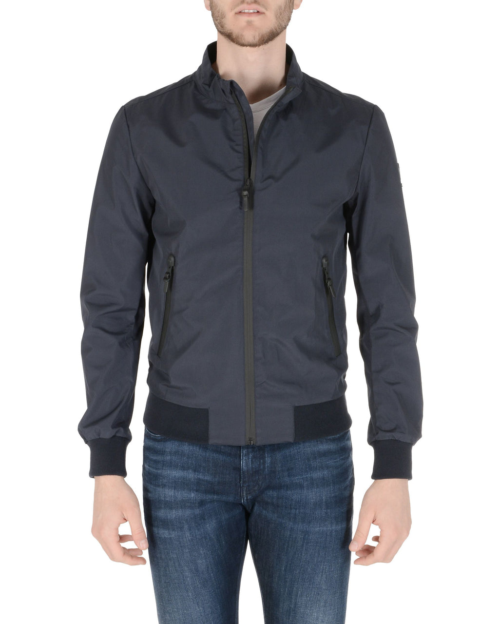 19V69 Italia Chaqueta para hombre Azul Marino GEORGE AZUL MARINO