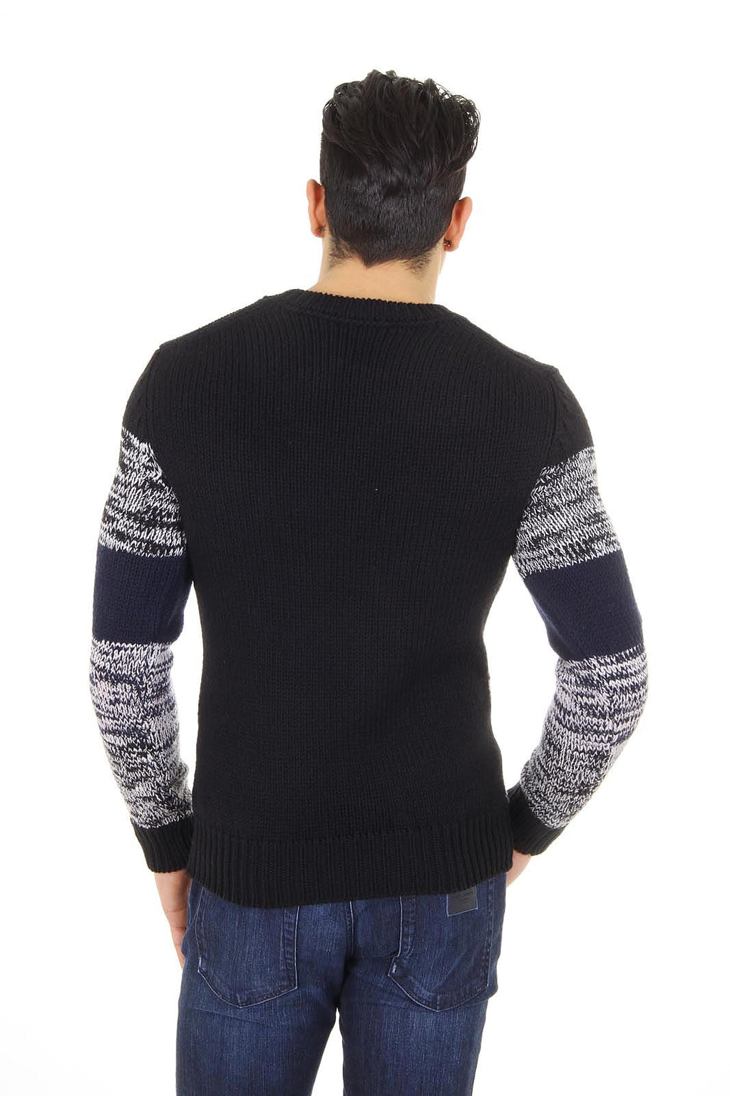 Suéter Dolce & Gabbana para hombre con cuello redondo GI083K F45D5 S8038