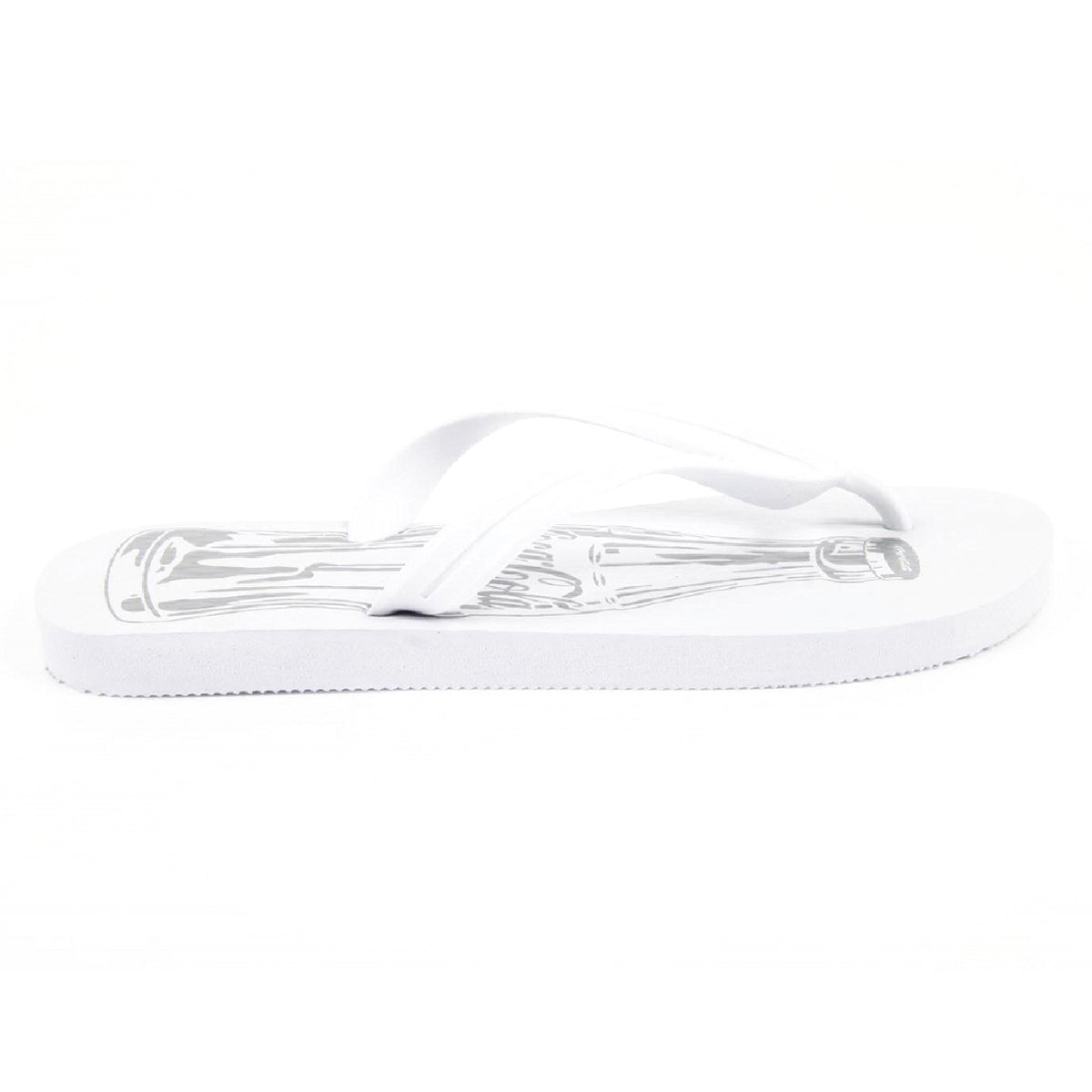 Chanclas Coca Cola para hombre CCA0588 SANDALIA BASIC MASCULINA BLANCO