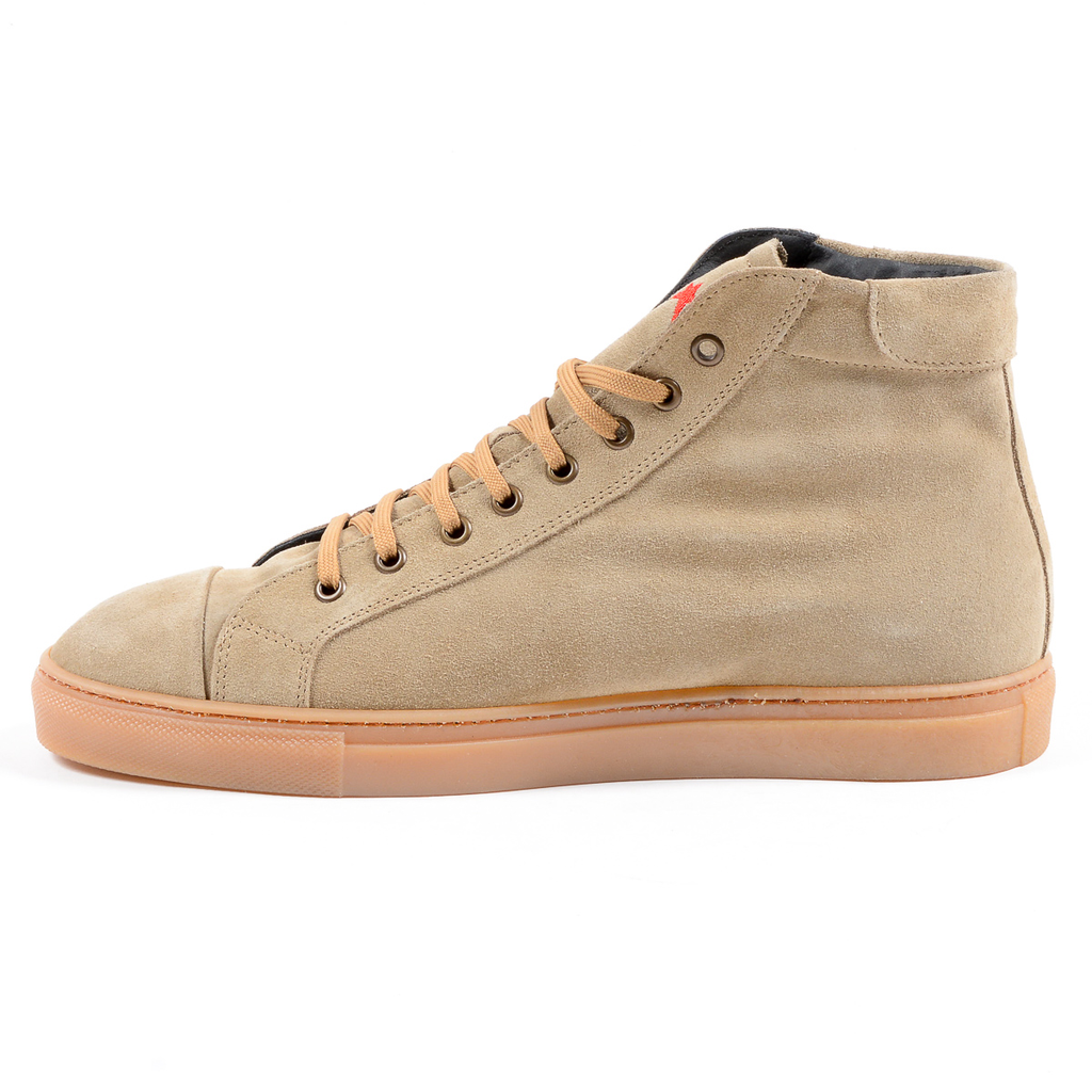 Andrew Charles Mens Sneaker Beige TED