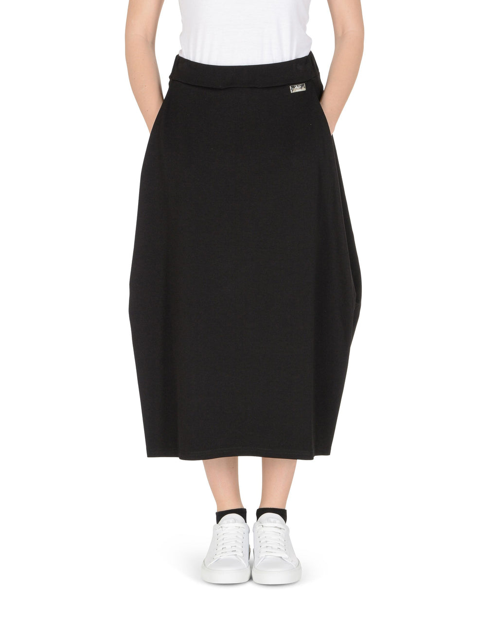 19V69 Italia Falda de mujer negra BAMBI BLACK