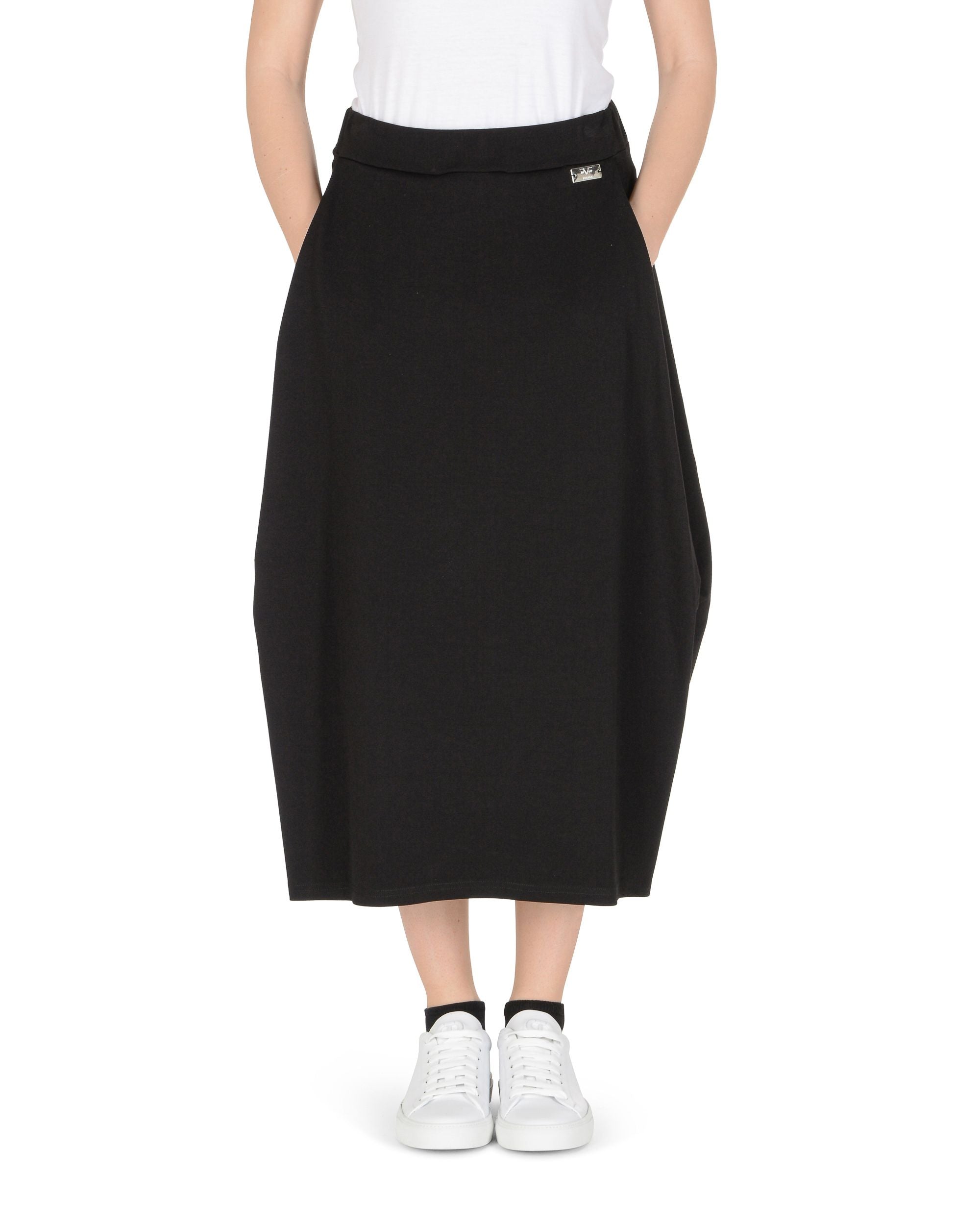 19V69 Italia Falda de mujer negra BAMBI BLACK