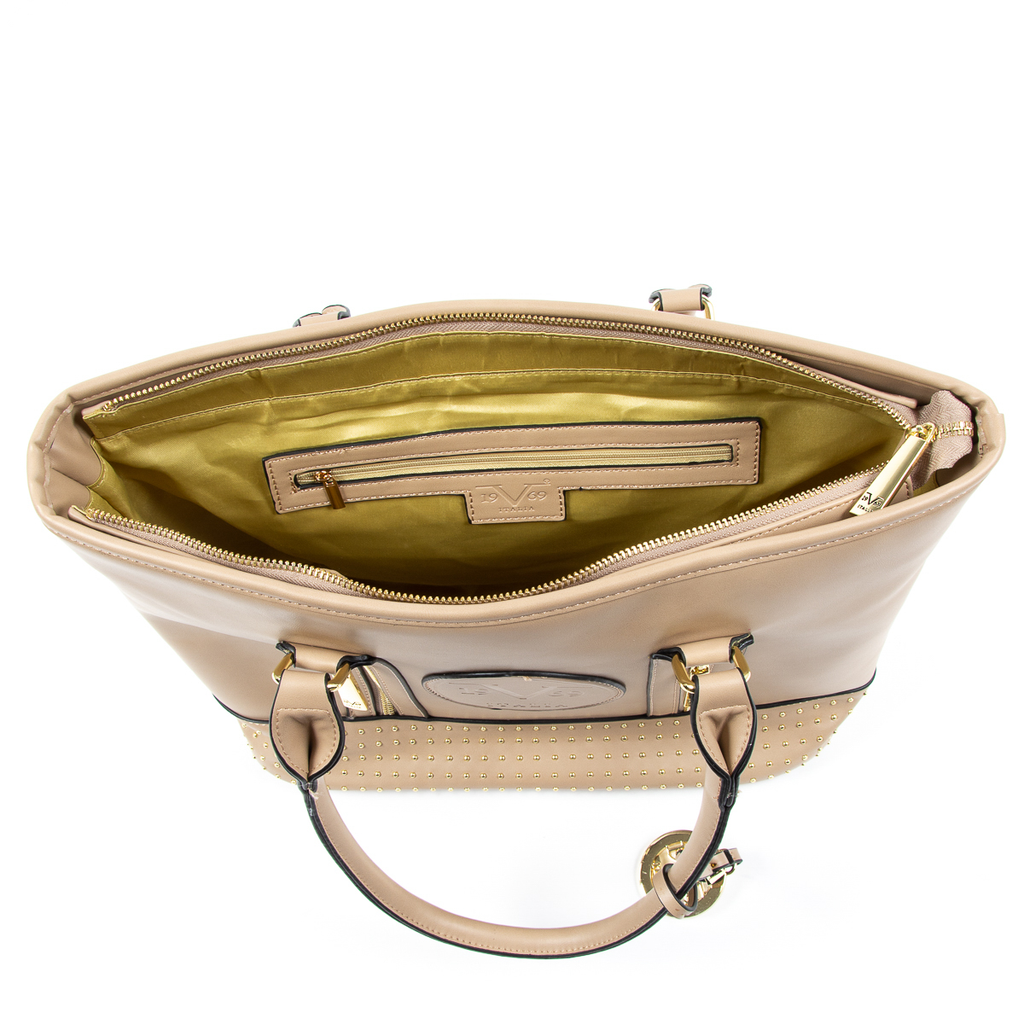 V 1969 Italia Bolso de mano para mujer marrón AGATA