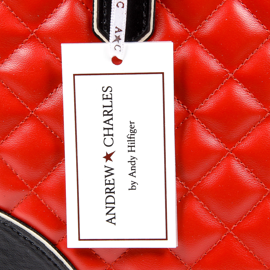 Bolso de mano para mujer Andrew Charles rojo LILLI