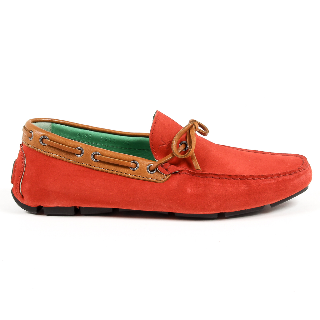 V 1969 Italia Mens Loafer Red MATTEW