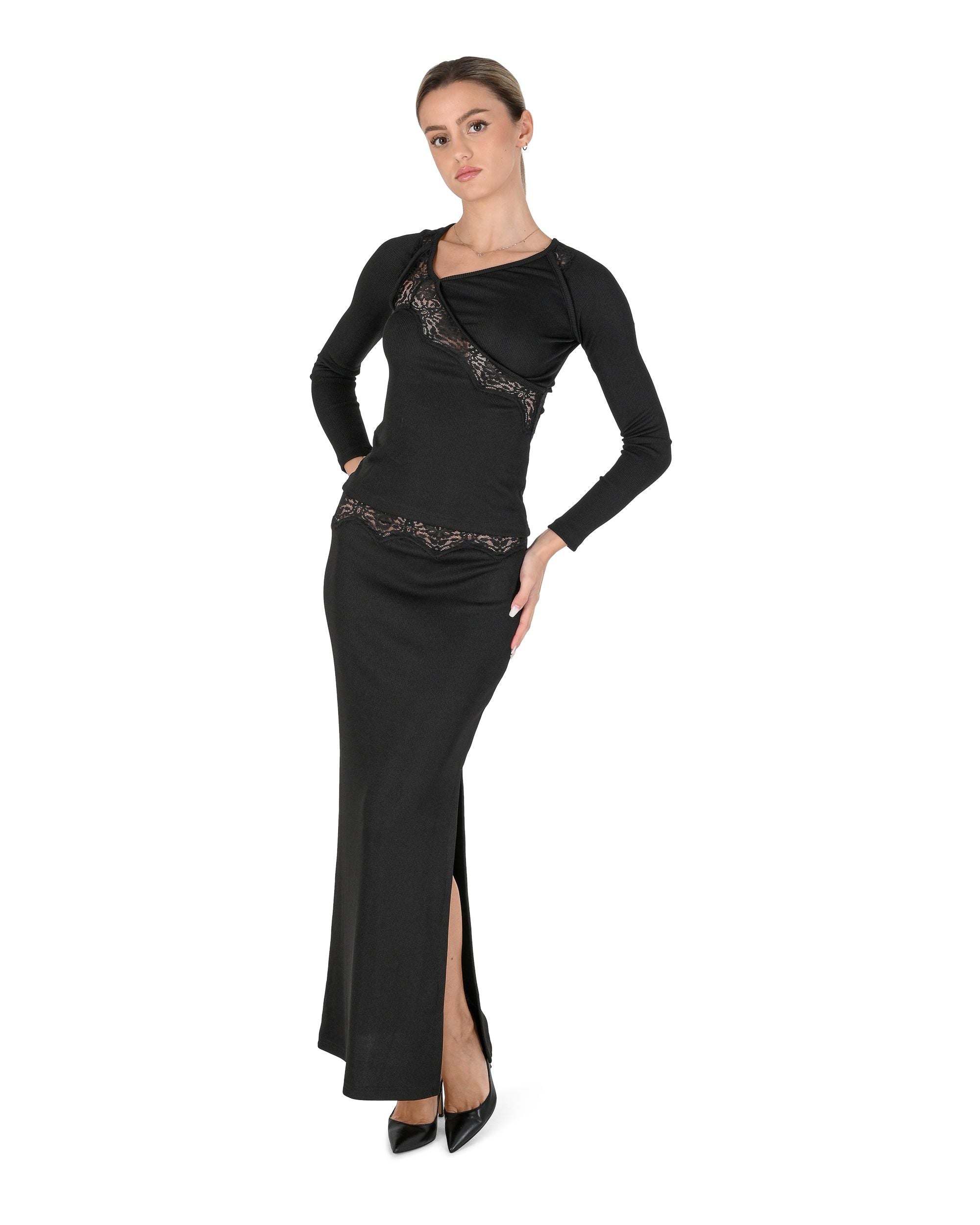 Falda Christopher Esber para mujer 24034120 NEGRO 801