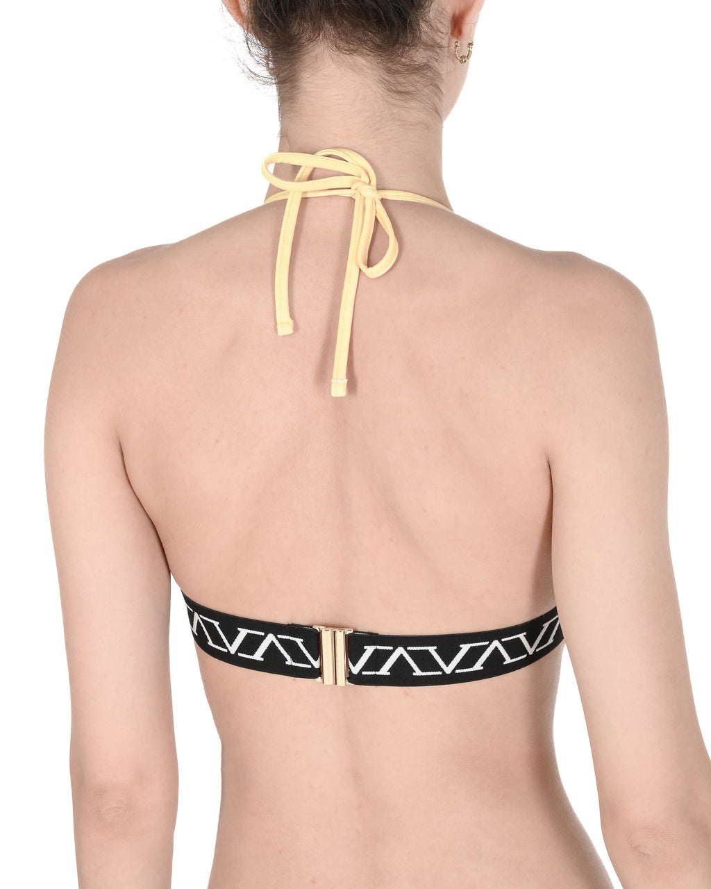 19V69 Italia Womens Swimwear Elastic Tape Bottom VSC1WBT05 POPCORN
