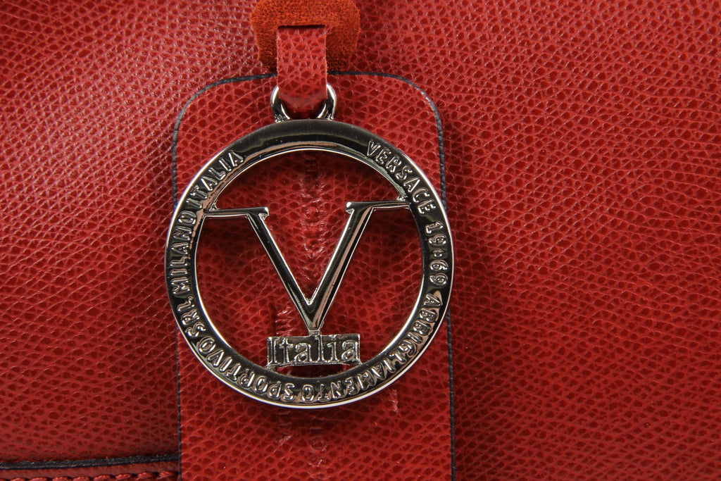Bolso de mano para mujer V 1969 Italia V013-S SAFFIANO ROJO