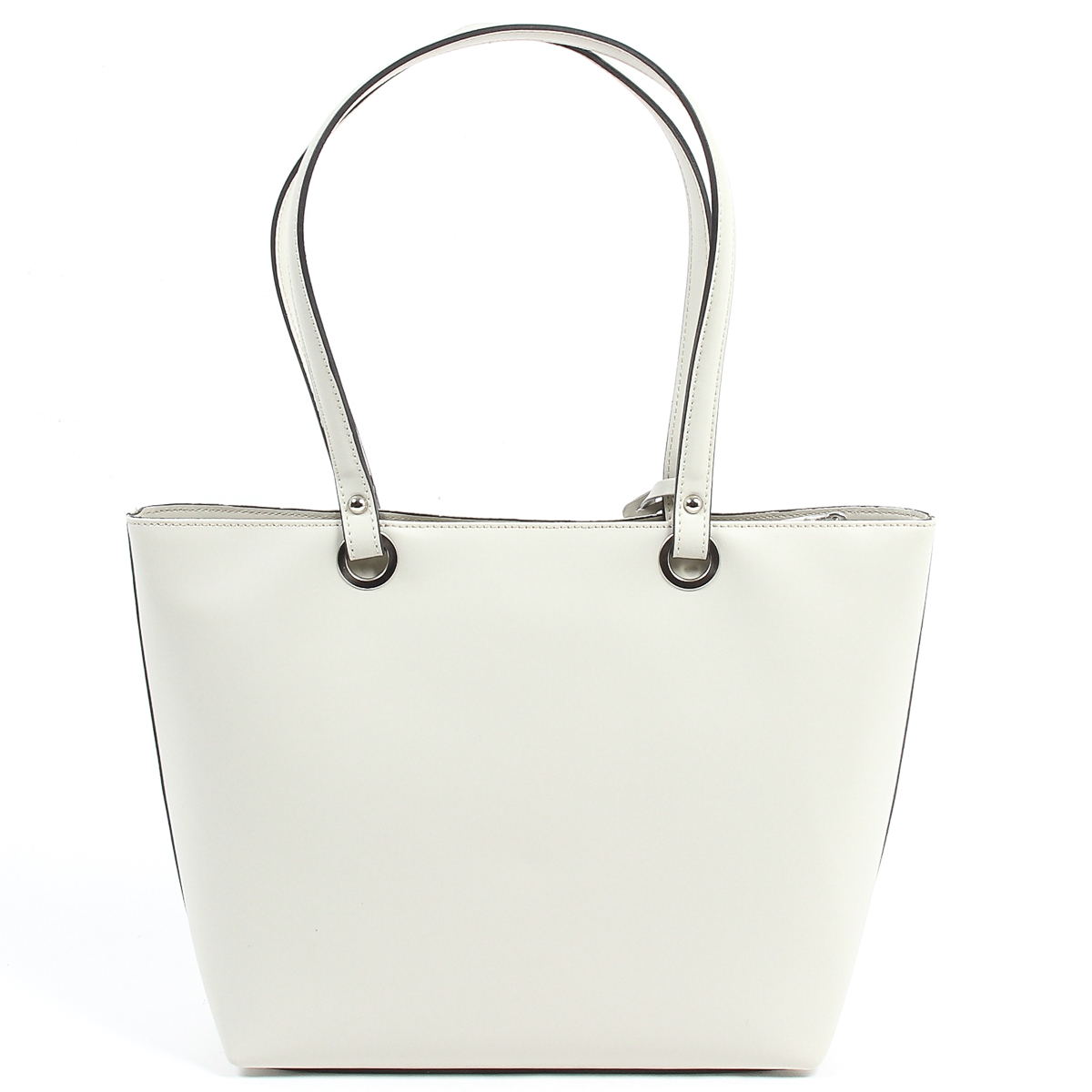 Bolso de mano para mujer V 1969 Italia V009-S RUGA CREMA