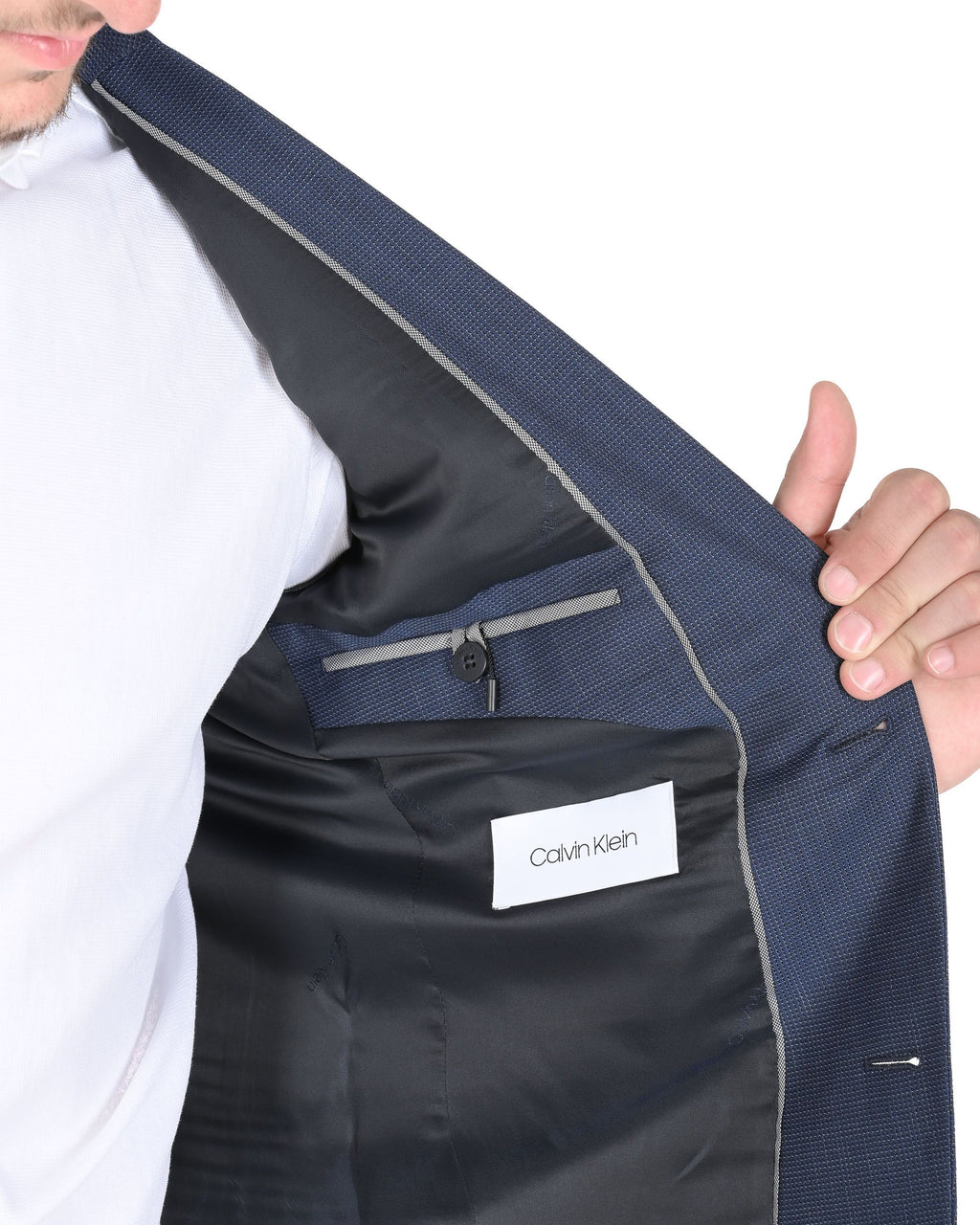 Calvin Klein Mens Blazer Blue K10K102889479
