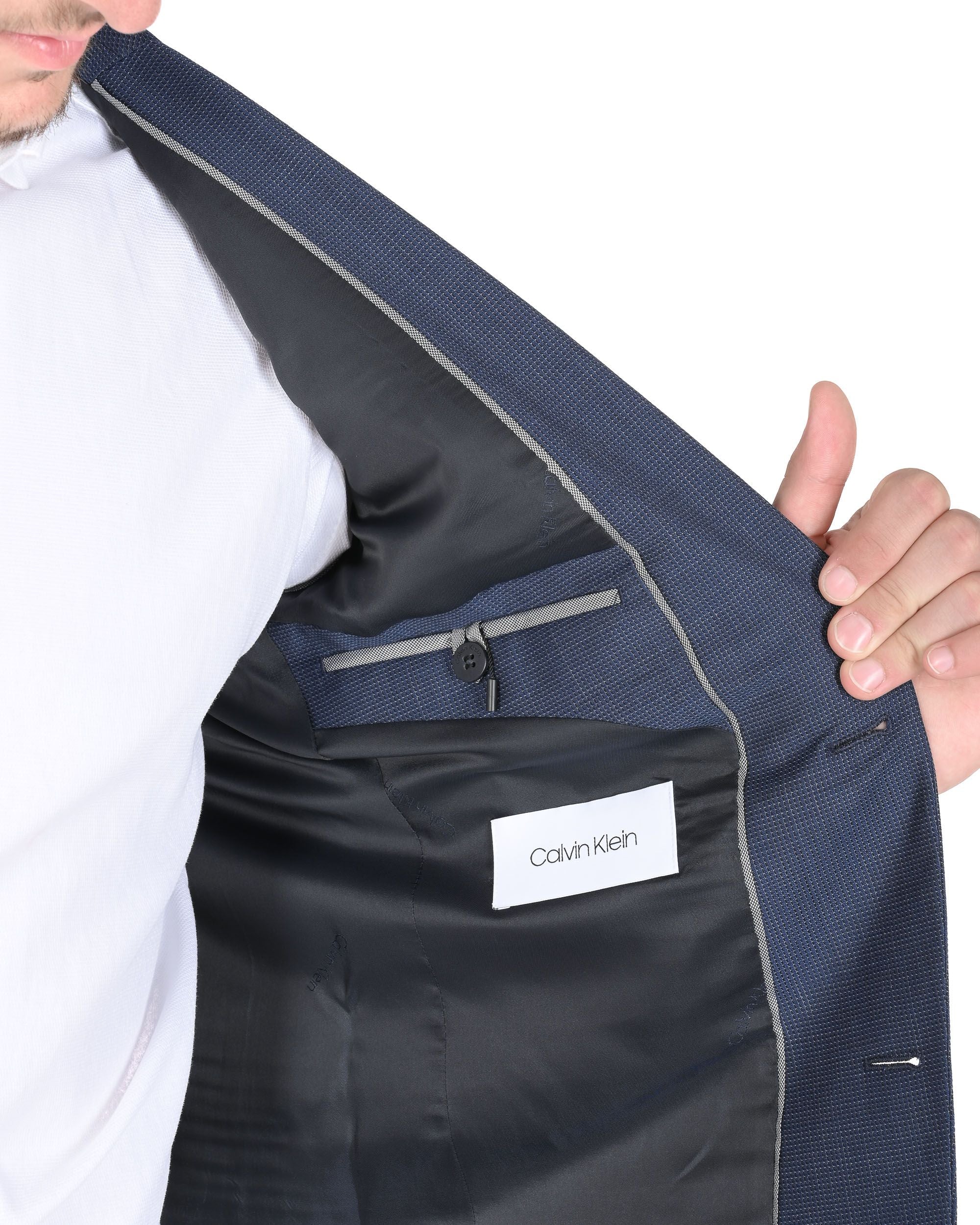 Calvin Klein Mens Blazer Blue K10K102889479