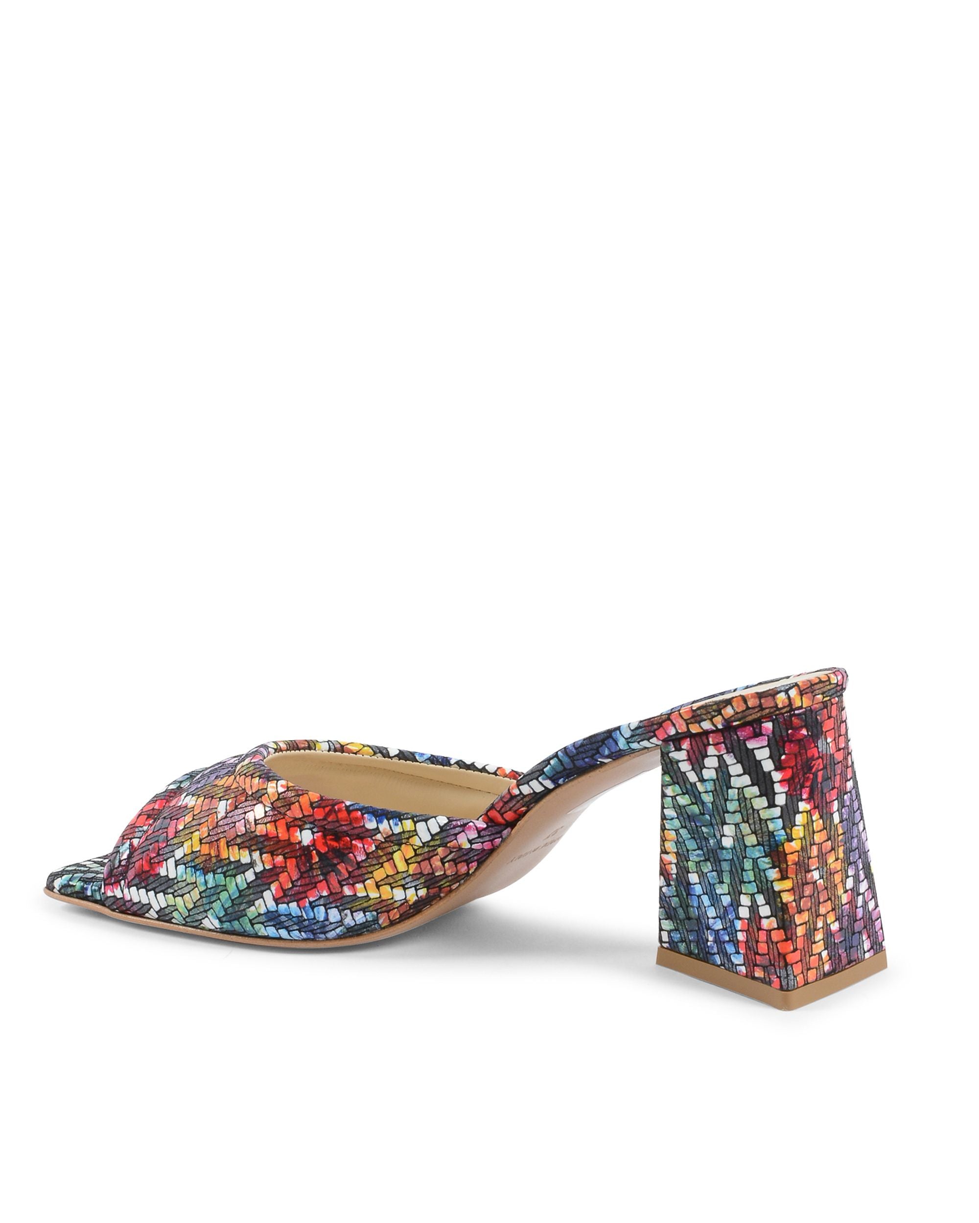 19V69 Italia Sandalia de mujer Multicolor SELLO SIMONA. INDIANINO